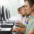 College students in a computer lab stock photo © monkey_business