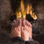 父 · フィート · 暖炉 · 子供 · 火災 · 愛 - ストックフォト © monkey_business