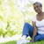 Senior woman relaxing in park stock photo © monkey_business