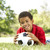 Boy In Park With Football stock photo © monkey_business