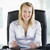 zakenvrouw · kantoor · persoonlijke · organisator · glimlachend · business - stockfoto © monkey_business