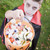 Young boy outdoors wearing vampire costume on Halloween holding  stock photo © monkey_business