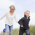 Mother and son running on beach smiling stock photo © monkey_business