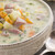 Bowl of Bacon and Corn Chowder with Soda Bread stock photo © monkey_business