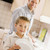 Father And Son Cleaning Dishes stock photo © monkey_business