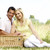 Young couple having picnic in countryside stock photo © monkey_business