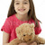 Studio · Porträt · lächelnd · Mädchen · Teddybär · Kinder - stock foto © monkey_business