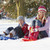 mère · équitation · paysage · famille · neige · hiver - photo stock © monkey_business