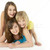 Group Of Three Young Girls In Studio stock photo © monkey_business