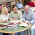 Mature students studying together in library  stock photo © monkey_business