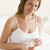 zwangere · vrouw · slaapkamer · geneeskunde · glimlachend · vrouw · zwangere - stockfoto © monkey_business