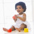baba · bent · játszik · csésze · játékok · gyerekek - stock fotó © monkey_business