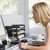 Woman in home office with computer stock photo © monkey_business