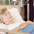 Senior · Frau · schlafen · Krankenhausbett · medizinischen · Krankenhaus - stock foto © monkey_business