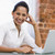 女性実業家 · オフィス · ノートパソコン · 笑い · ビジネス · コンピュータ - ストックフォト © monkey_business