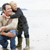Father and son at beach smiling stock photo © monkey_business