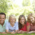 Couple And Their Teenage Children Lying On Grass stock photo © monkey_business