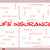 Life Insurance Word Cloud Concept on a Whiteboard stock photo © mybaitshop