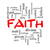 Faith Word Cloud Concept in Red Caps stock photo © mybaitshop