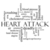 Heart Attack Word Cloud Concept in black and white stock photo © mybaitshop