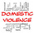 Domestic Violence Word Cloud Concept in Red Caps stock photo © mybaitshop