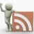 3d man and RSS icon stock photo © nasirkhan