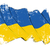 grunge · bandiera · Ucraina · illustrazione · blu · vento - foto d'archivio © nazlisart
