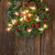 christmas wreath with lights stock photo © neirfy