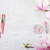 maquillaje · productos · de · belleza · profesional · magnolia · flores · cara - foto stock © neirfy