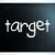 'Target' handwritten with white chalk on a blackboard stock photo © nenovbrothers