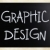 'Graphic design' handwritten with white chalk on a blackboard stock photo © nenovbrothers