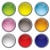 ícone · web · variação · nove · botões · brilhante · cores - foto stock © nicemonkey