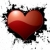 heart ink splat stock photo © nicemonkey