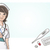 młodych · cute · cartoon · pielęgniarki · termometr · uśmiecha - zdjęcia stock © norwayblue
