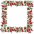 Blank Christmas frame with traditional symbols stock photo © nurrka