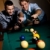 bărbaţi · îndreptat · Snooker · bilă · doua - imagine de stoc © nyul