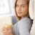 Portrait of smiling woman with coffee cup stock photo © nyul