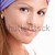 portré · vonzó · fiatal · női · mosolyog · visel - stock fotó © nyul