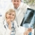 Portrait of medical doctors with x-ray image stock photo © nyul