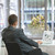 ビジネスマン · 作業 · 座って · デスク · オフィス · ラップトップコンピュータ - ストックフォト © nyul