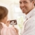 Couple with ultasound baby picture. stock photo © nyul