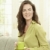 Happy woman drinking coffee stock photo © nyul