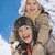 anne · çocuk · kış · portre · mutlu · birlikte - stok fotoğraf © nyul