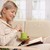 Woman reading with coffee stock photo © nyul