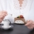 Closeup photo of coffee and cake  stock photo © nyul