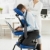 massaggiatore · lavoro · ufficio · indietro · massaggio · guardando - foto d'archivio © nyul