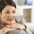 Attractive woman resting on sofa at home stock photo © nyul