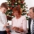 Small boy with grandparents at christmas  stock photo © nyul