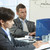 zakelijke · bijeenkomst · zakenman · zakenvrouw · vergadering · bureau · kantoor - stockfoto © nyul