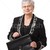 Portrait of senior businesswoman with briefcase stock photo © nyul